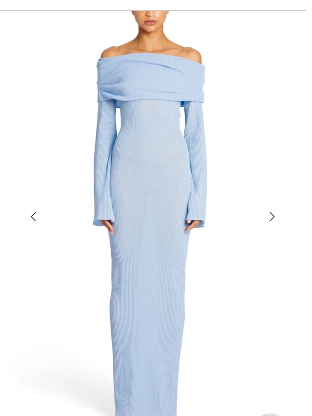 Seroya Galleria Rib Knit Maxi Dress